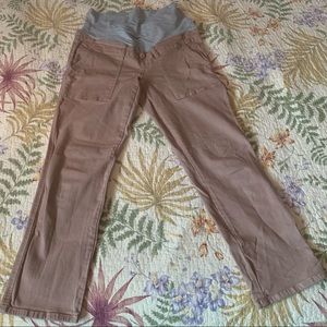 🔥 2/$50 🔥 Thyme Maternity Tan Capris